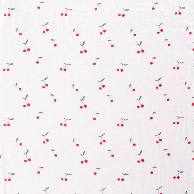 Muslin fabric White matte 