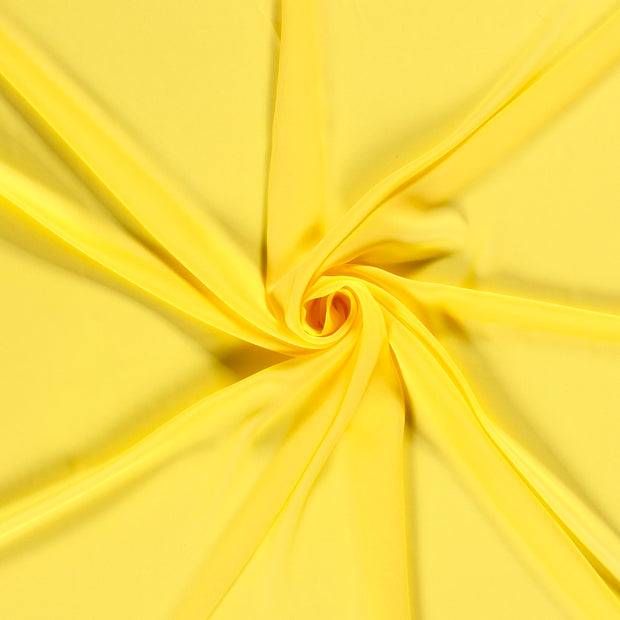 Chiffon fabric Yellow 