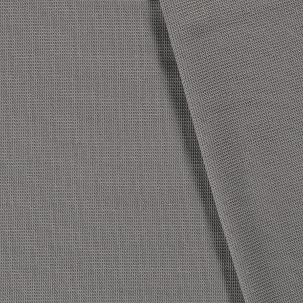 Waffle piqué fabric Unicolour 