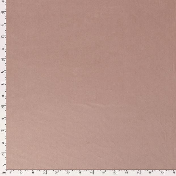 Velvet fabric Unicolour Old Pink