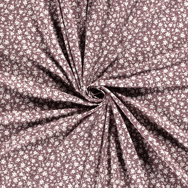 Jersey fabric Lila printed 
