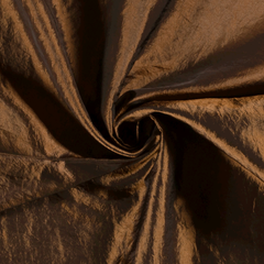 Taffeta crushed Unicolour Bronze
