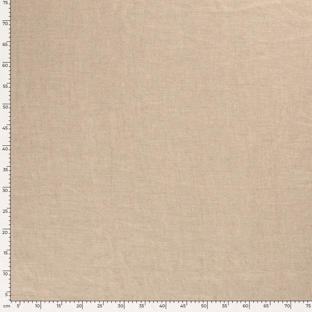 Leinen fabrik Uni Beige