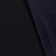 Alphen Fleece brushed Unicolour Navy