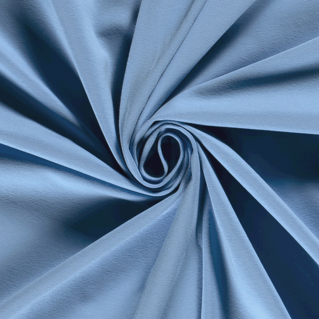 Jersey fabric Unicolour Baby Blue