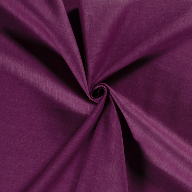 Linen fabric Magenta 