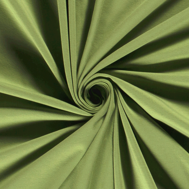 Jersey fabric Unicolour Apple Green