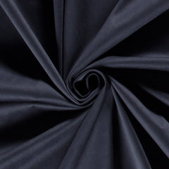 Suede leather Unicolour Navy