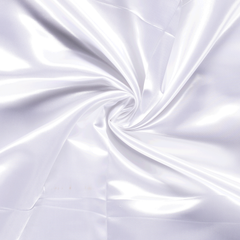 Satin Unicolour White