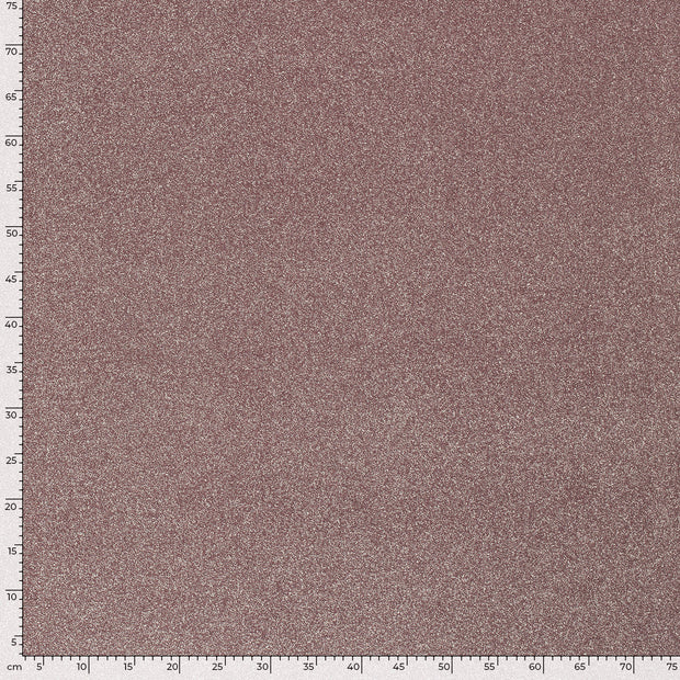 Lamé fabric Unicolour Old Pink