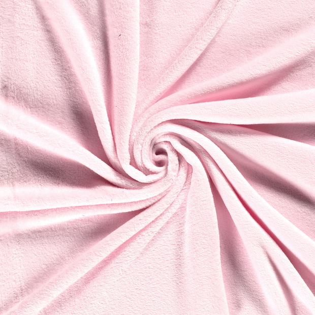 Wellness Fleece fabrik Helles Pink 