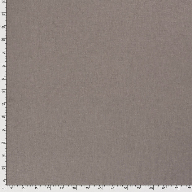 Linen fabric Unicolour Dark Grey