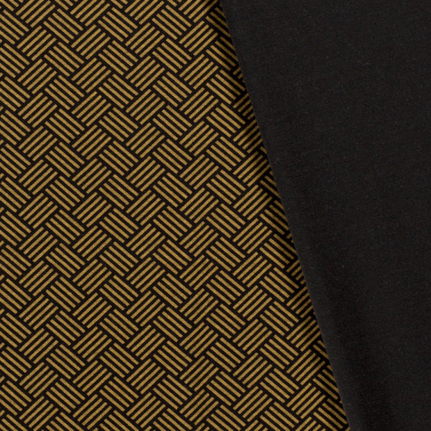 Poly Viscose Jerséis tela Abstracto descarga impresa 