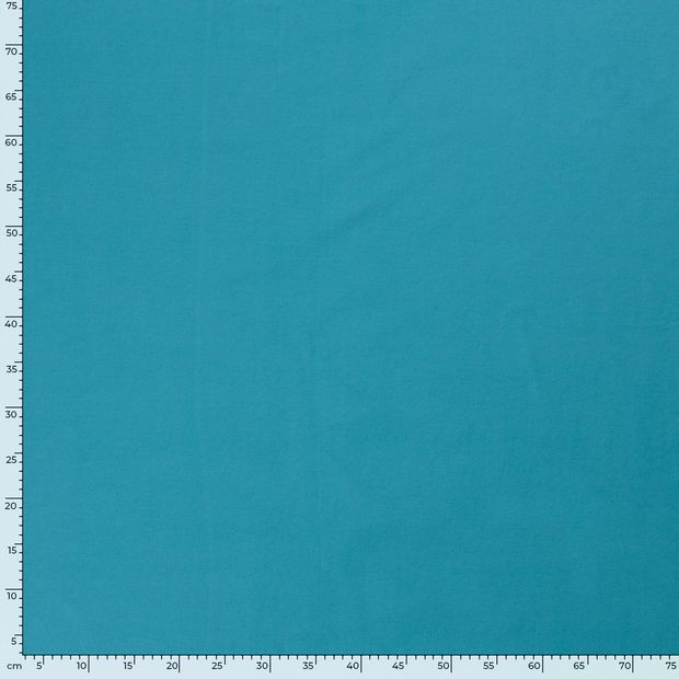 Jersey fabric Unicolour Turquoise