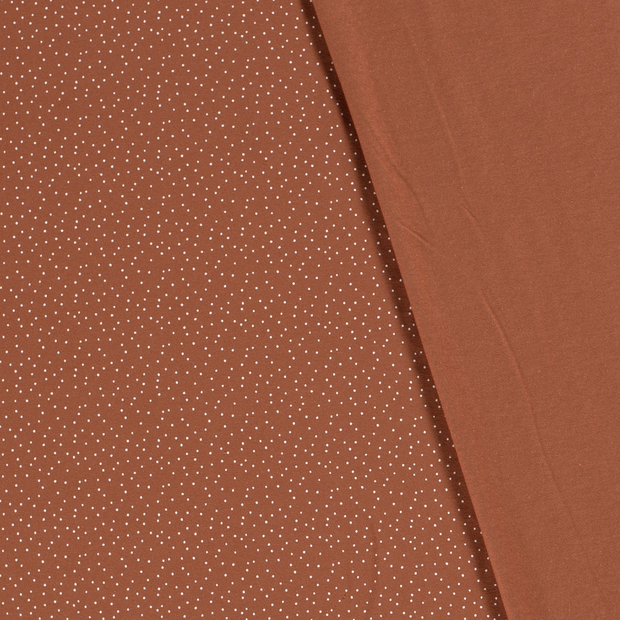 Jersey fabric Dots printed 