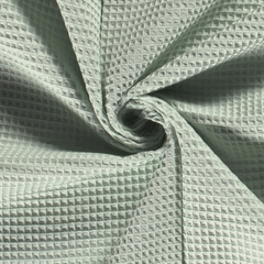 Waffle piqué Unicolour Mint