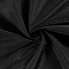 Taffeta crushed Unicolour Black