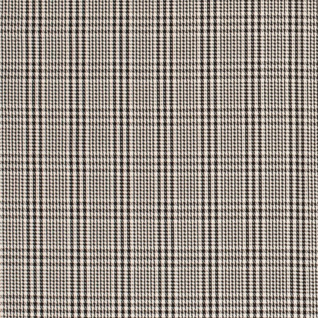 Gabardine fabrik Karo's Weiß