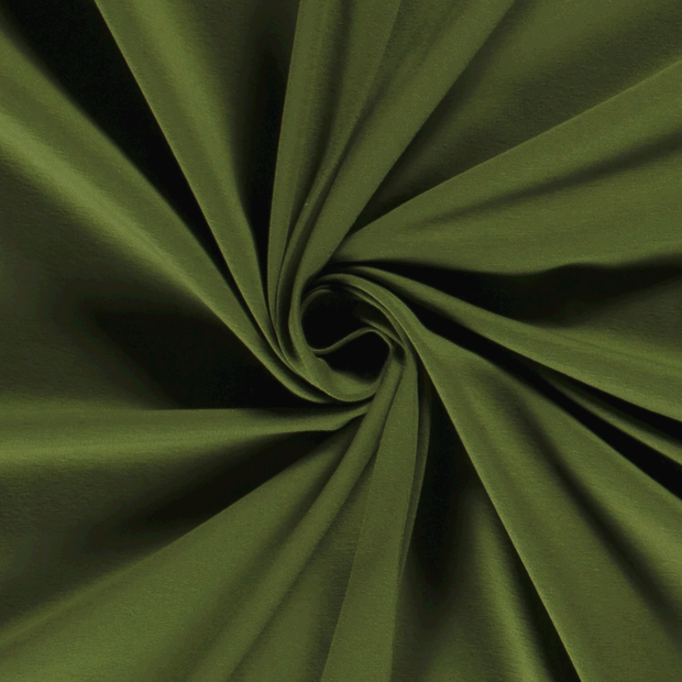 Jersey fabric Unicolour Forest Green