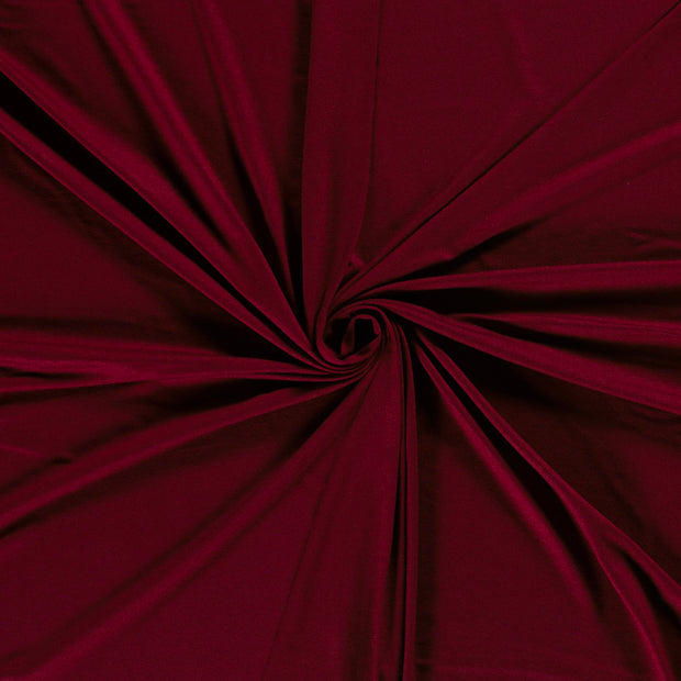 Jersey de Viscose tissu Bordeaux 