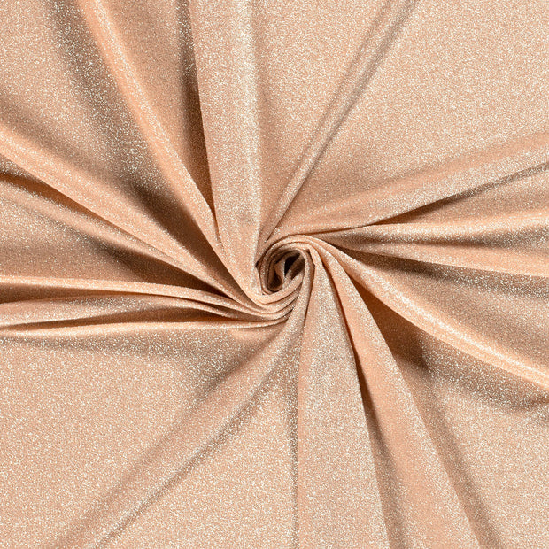 Lamé fabric Salmon Lurex 