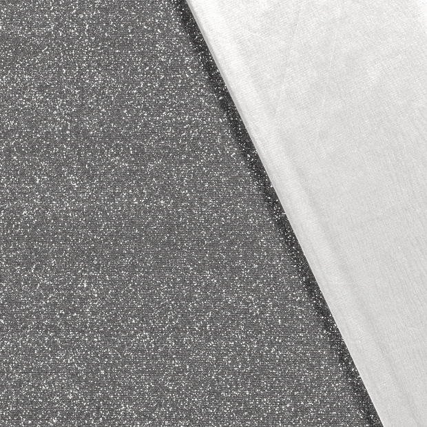 Polyester Jersey fabric Unicolour Lurex 