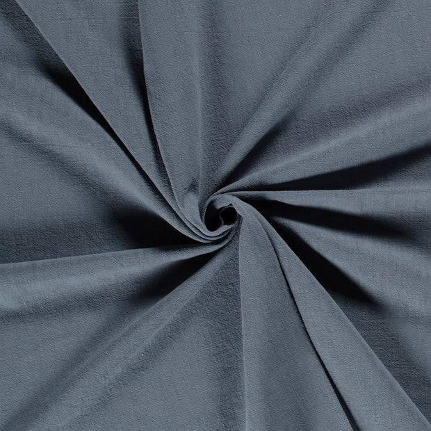 Leinen fabrik Indigoblau Stonewashed 