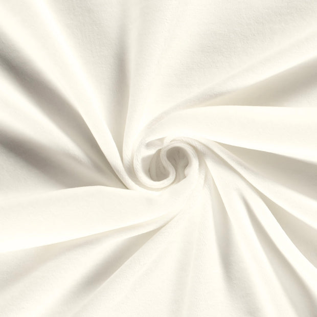 Nicky velours fabric Unicolour Off White