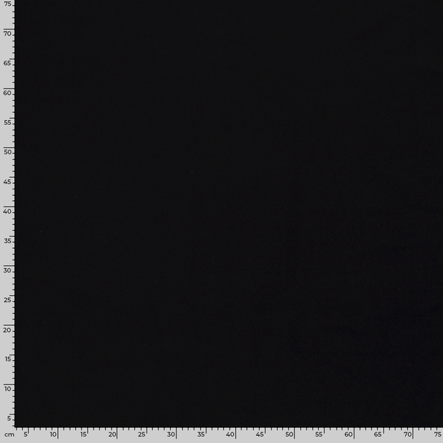 Jersey fabric Unicolour Black