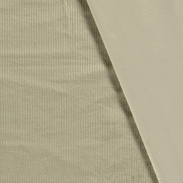 Jumbo Cord Stretch 6w fabric Unicolour 