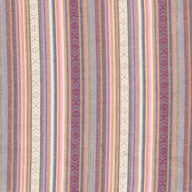 Jacquard fabrik Streifen Mehrfarbig