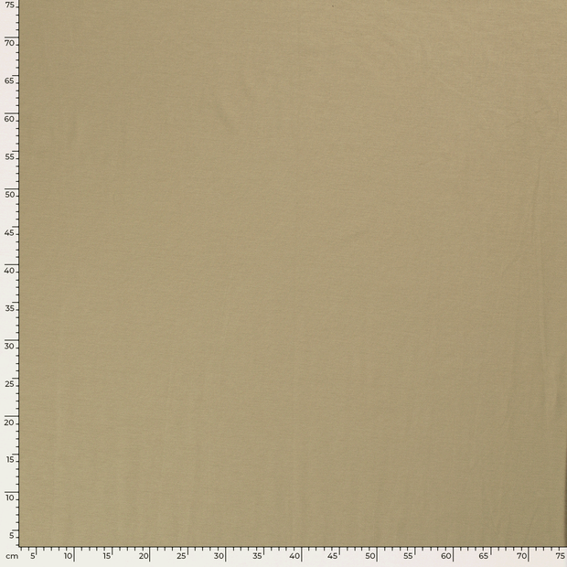 Jersey fabric Unicolour Olive Green
