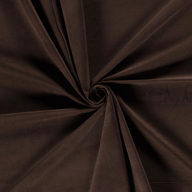 Babycord 21w fabric Dark Brown 