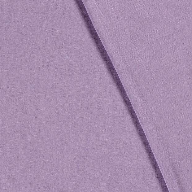 Viscose Lin Chaine et Trame tissu Unicolore slub 