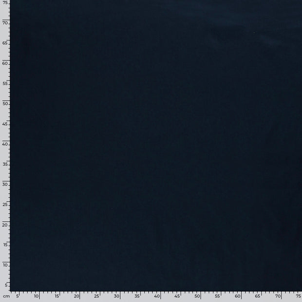 Cotton Poplin fabric Unicolour Space Blue