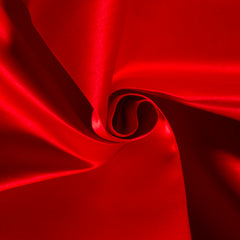 Satin Duchesse Unicolour Red