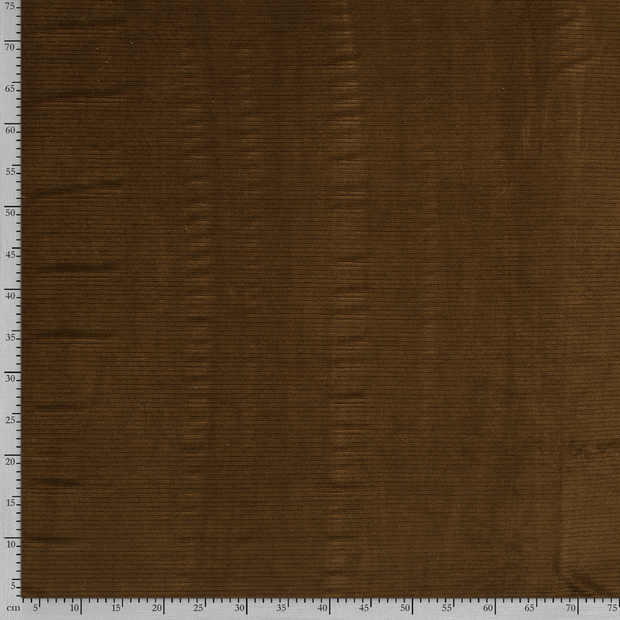 Velvet fabric Rib Khaki Green