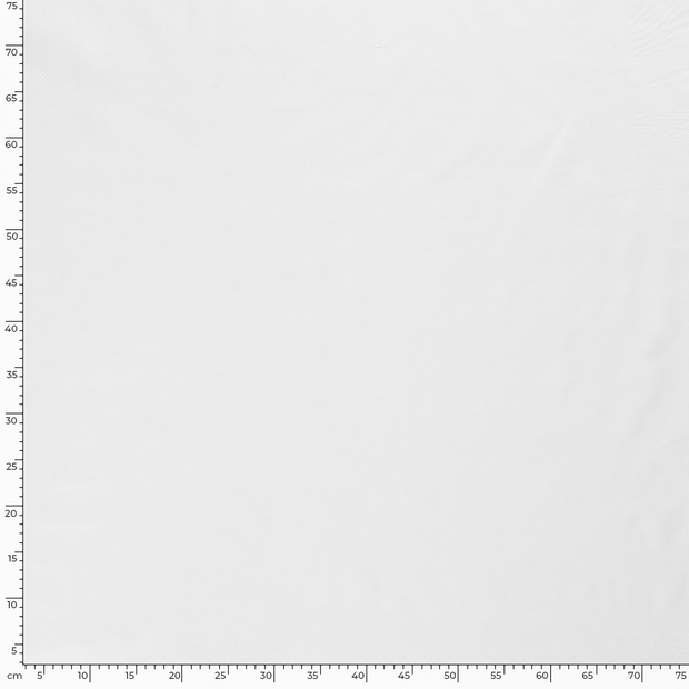 Voile fabric Unicolour Optical White