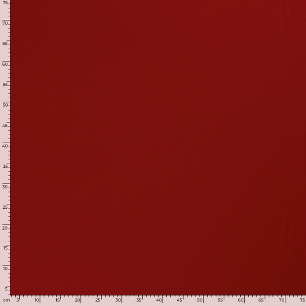 Jogging tissu Unicolore Rouge