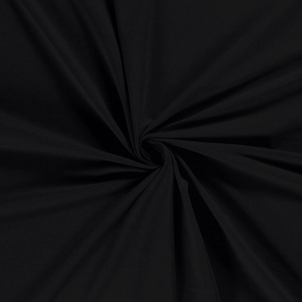 Jersey fabric Black 