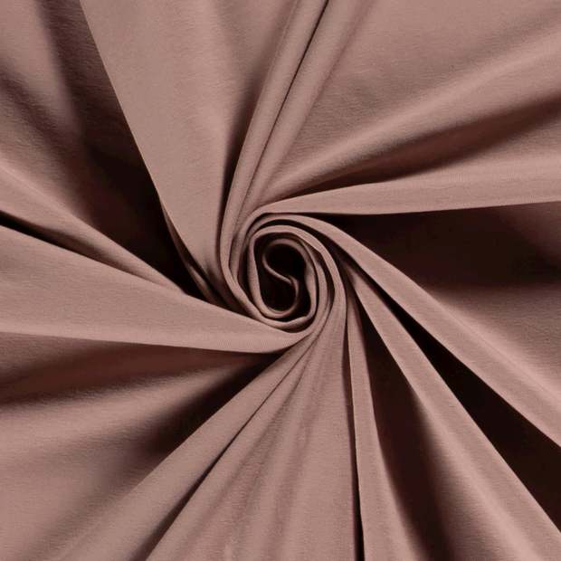 Jersey fabric Unicolour Light Mauve