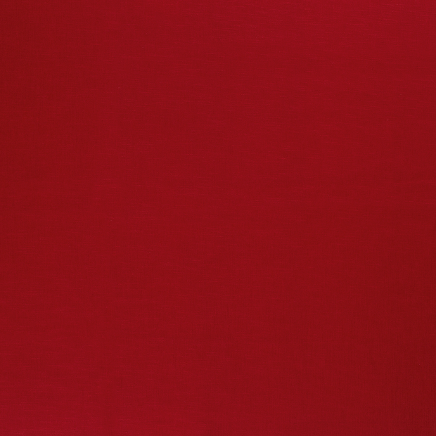 Linen fabric Red matte 