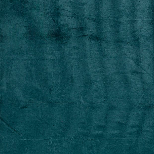 Jumbo Corduroy Stretch 6w tela Petróleo mate 