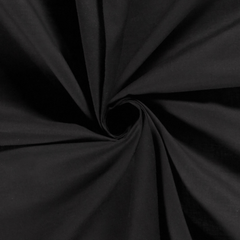 Voile Unicolour Black