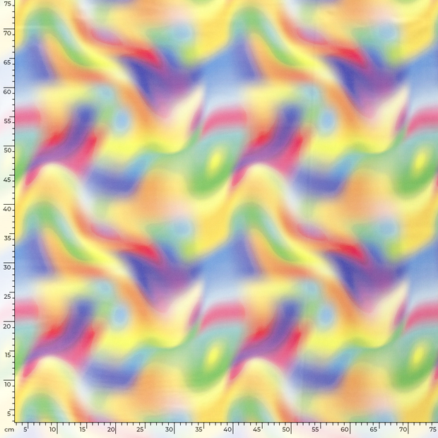 Sportswear Jersey fabric Abstract Aqua