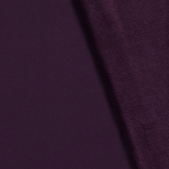 Alphen Fleece brushed Unicolour Purple