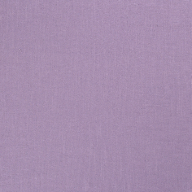Viscose Lin Chaine et Trame tissu Lilas mat 