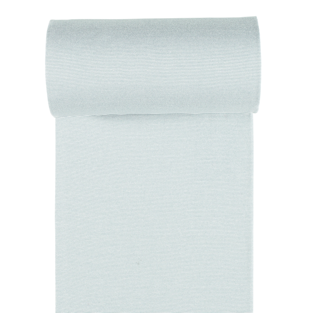 Cuff Material Yarn Dyed fabric Ice Blue matte 