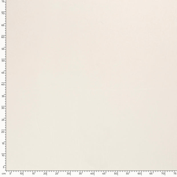 Chiffon fabric Unicolour Off White