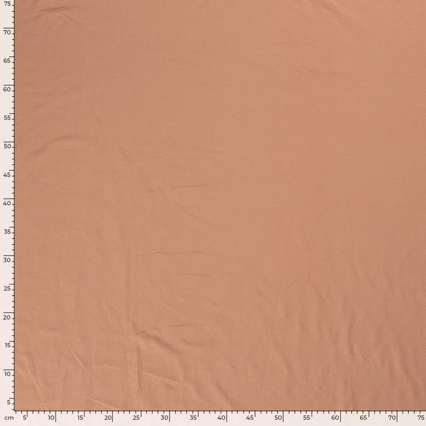 Jersey fabric Unicolour Coral